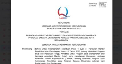 SK. Akreditasi Prodi AP Tahun 2023